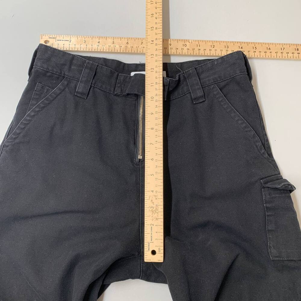 Acne Studios Potina Cargo Trousers Size 36 Charcoal Gray Cotton Punk Grunge - Picture 14 of 16